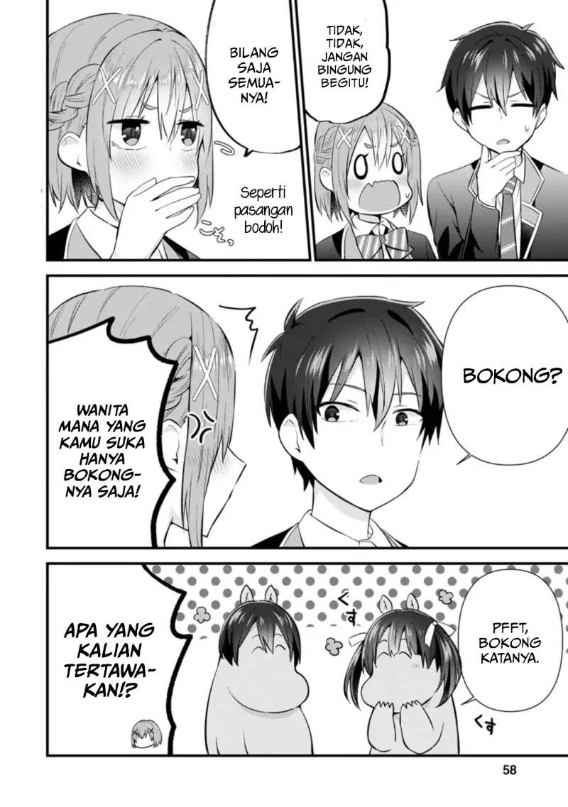 The Cute Girl Sitting Next to Me Is Trying to Make Me Fall in Love With Her as a Way to Ridicule Me, but the Tables Were Turned on Her Before She Knew It Chapter 07 Gambar 27